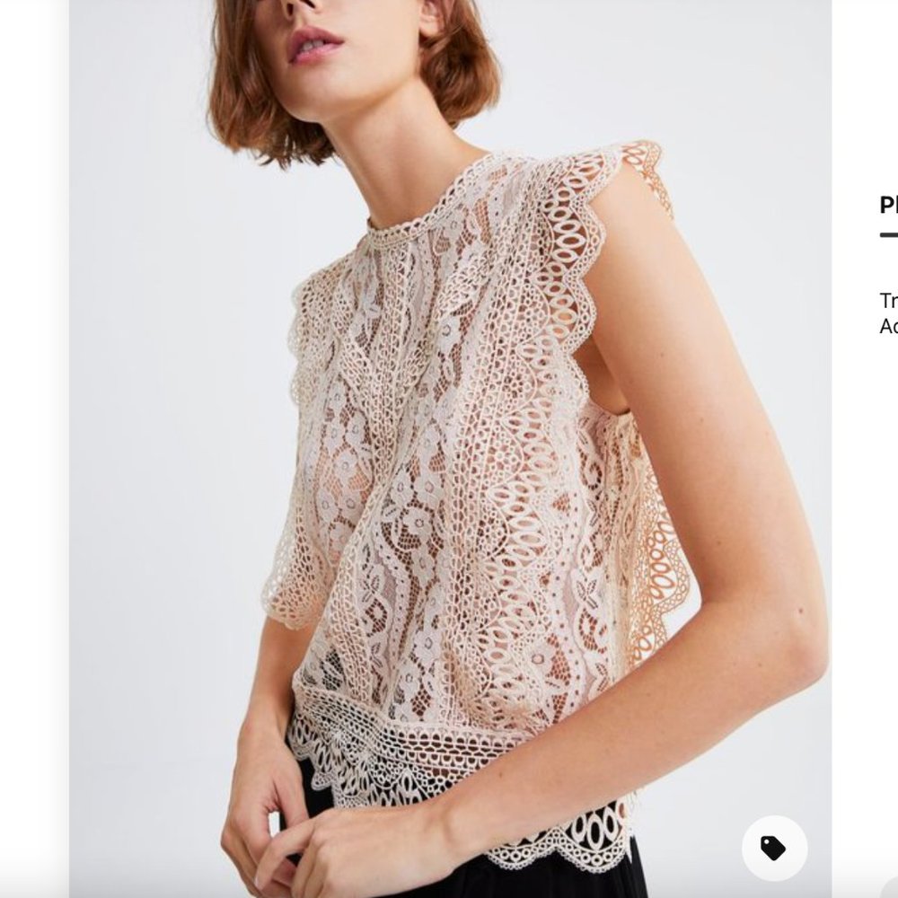 Zara Lace Tank